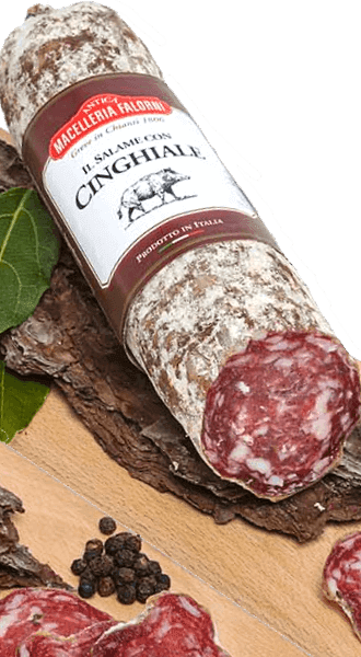 Salame cinghiale Macelleria Falorni - Salami mit Wildschwein