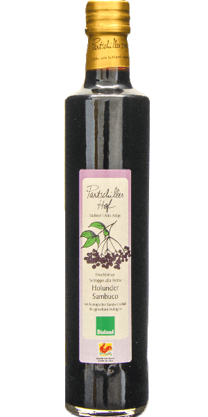 Holunderbeeren-Sirup BIO Partschiller Hof