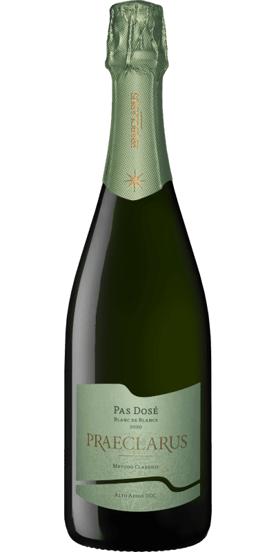 Südtiroler Sekt DOC Praeclarus Cuvee Pas Dosé Spumante Metodo Classico St. Pauls