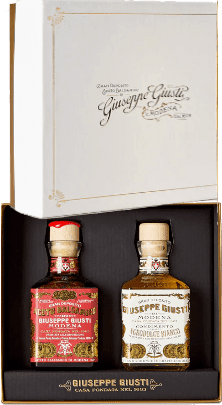 Giuseppe Giusti Confezione Regalo Aceto Balsamico Il Denso 3 + Condimento Bianco