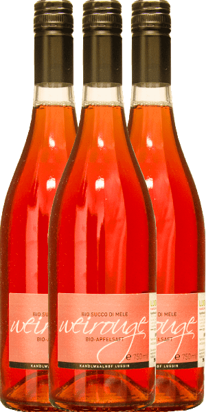Luggin Weirouge Apfelsaft 3x750ml