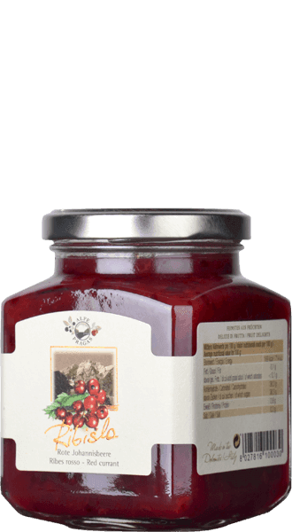 Ribisla Rote Johannisbeere Fruchtaufstrich Alpe Pragas 335g