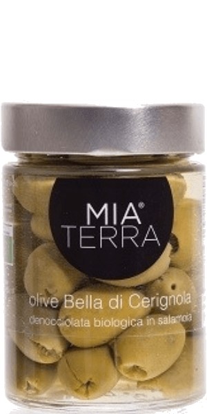 Mia Terra Olive bella di cerignola denocciolata BIO