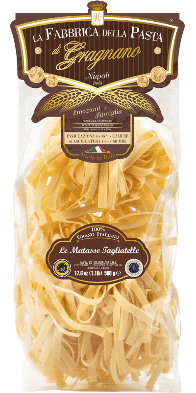 La Fabbrica della Pasta Pasta di Gragnano IGP Tagliatelle è Matasse 500g