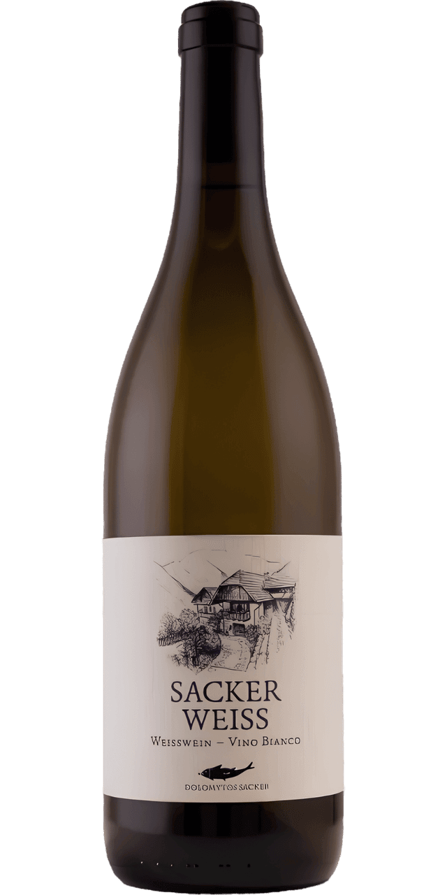 "Sacker Weiss" Weißwein - Ansitz Dolomytos Sacker - 0,75 L / 2024