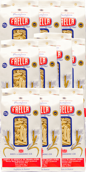 Caserecci Sparpaket 10 x 1kg - Pastificio Faella Pasta di Gragnano IGP - 10 kg