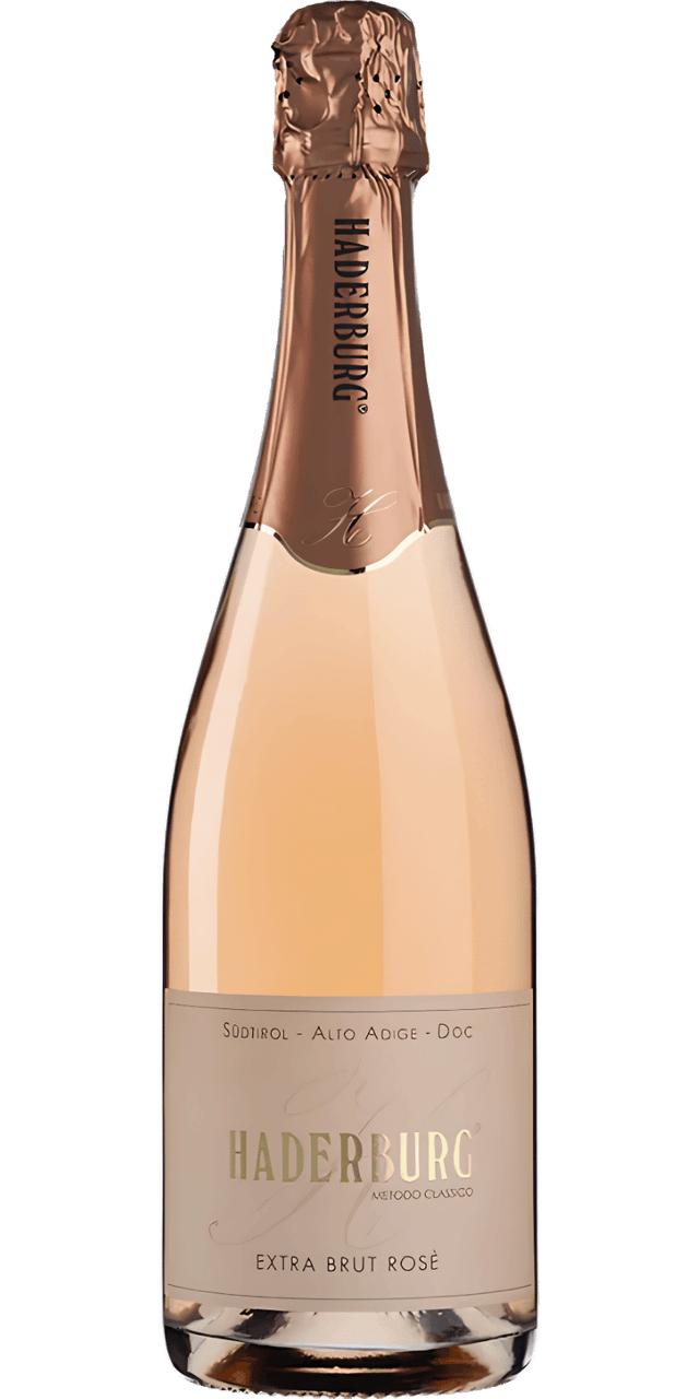 Südtiroler Sekt DOC Extra Brut Rosé Metodo Classico - Haderburg - 0,75 L / 2026