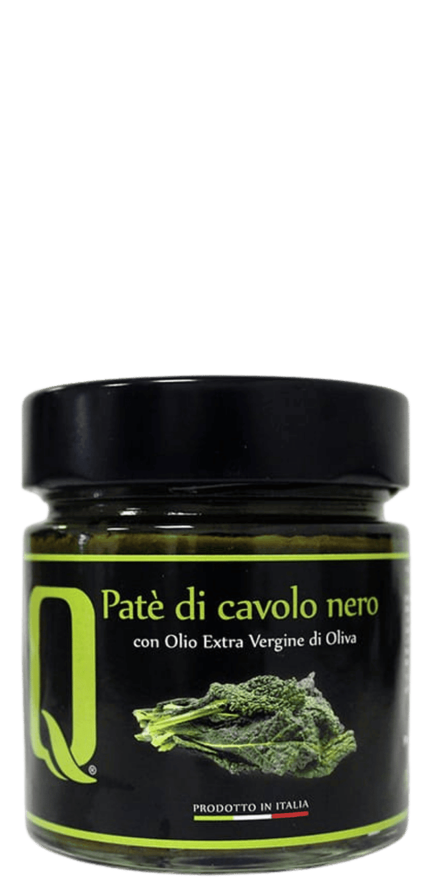 Pate' aus Schwarzkohl - Quattrociocchi - 190 g