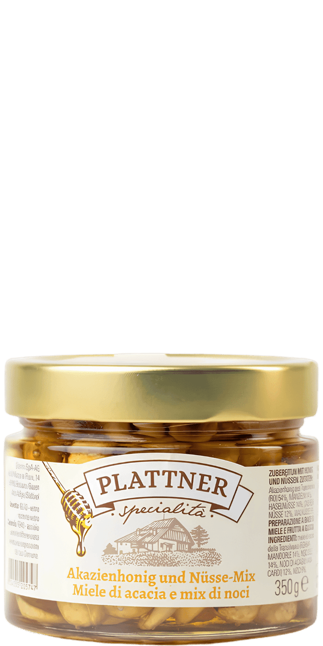 Akazienhonig mit Nüssen - Plattner - 350 g