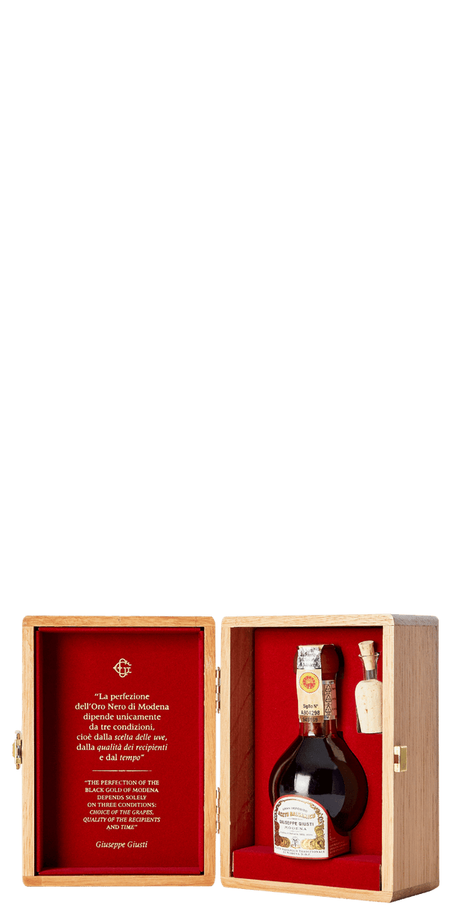 Aceto Balsamico Tradizionale affinato DOP c/ast. legno - Giuseppe Giusti - 0,1 L