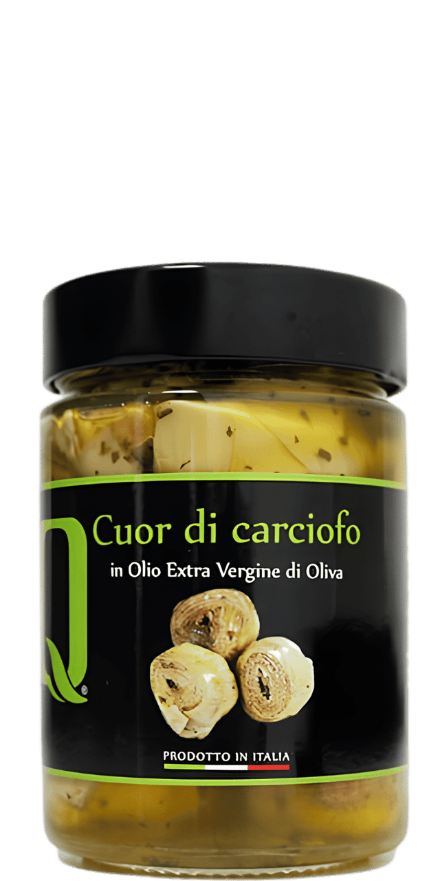 Artischocken-Herzen in Ex. Nat. Olivenöl - Quattrociocchi - 320 g