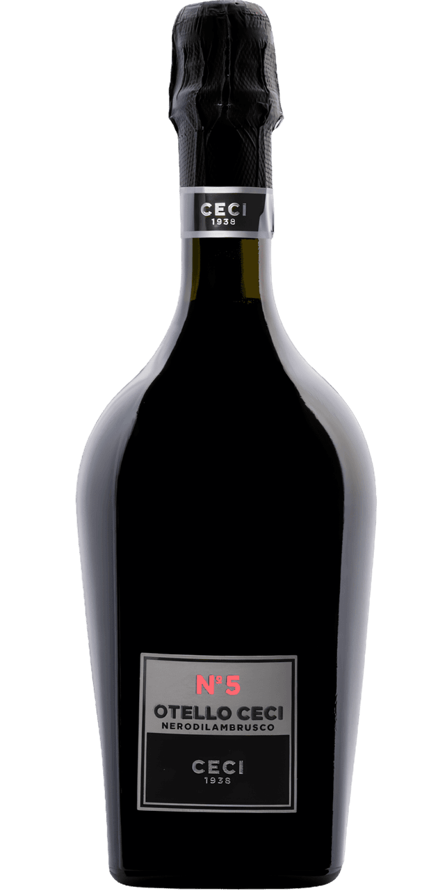 Lambrusco Ottello Nr.5 Spumante Dry Lambrusco Ceci - 0,75 L / Jahrgang nicht bestätigt