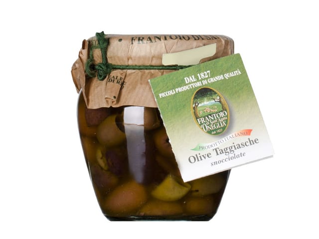 Olive Taggiasche snocciolate Frantoio Sant'Agata 180g - 260 g
