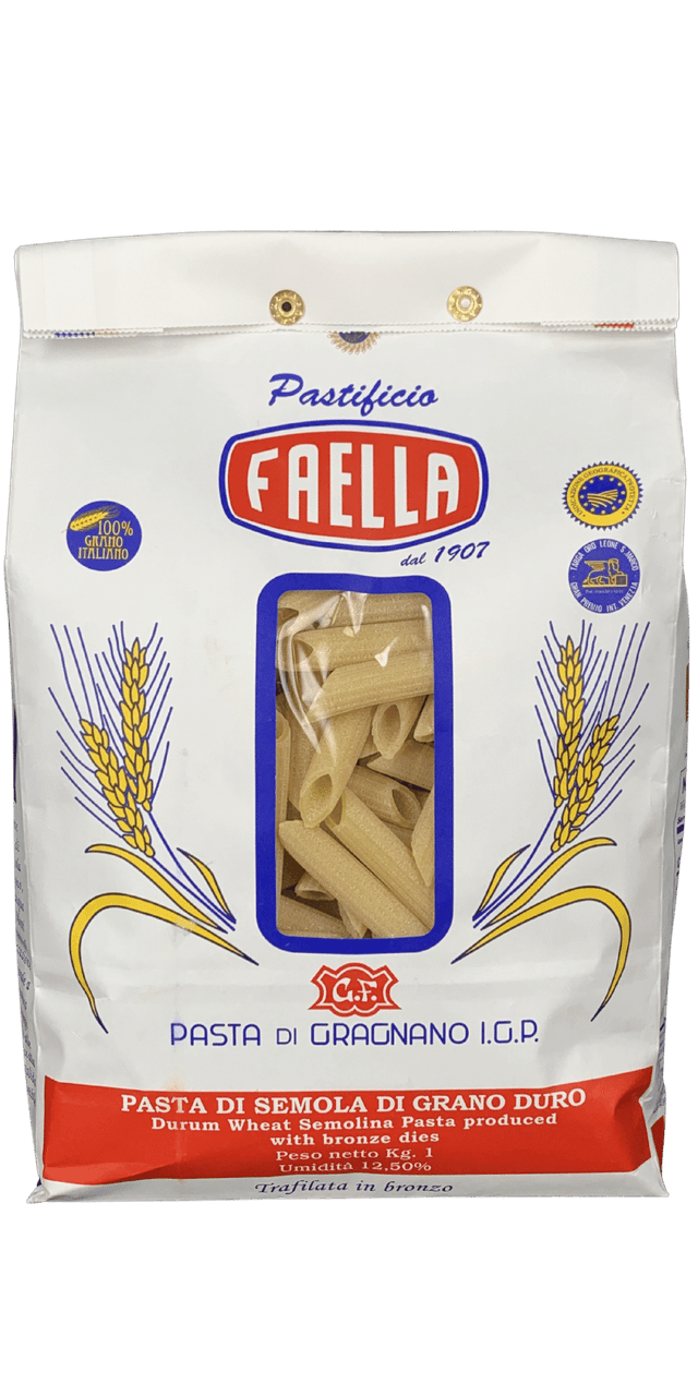 Pastificio Faella Penne Medie Rigate di Gragnano - 1 kg