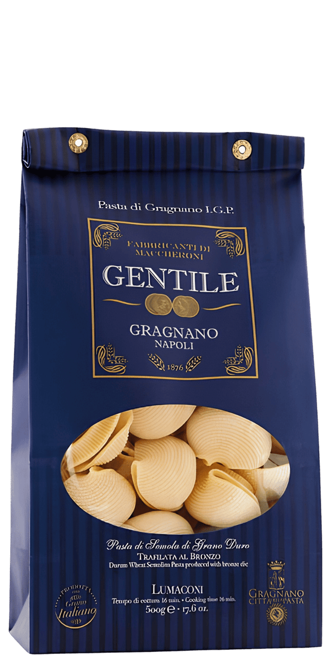 Pastificio Gentile Pasta di Gragnano IGP Lumaconi 500g - 500 g