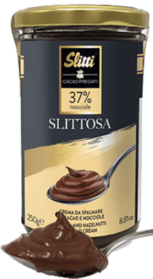 Slittosa streichzarte Creme mit Haselnüssen und Kakao Slitti - 250 g