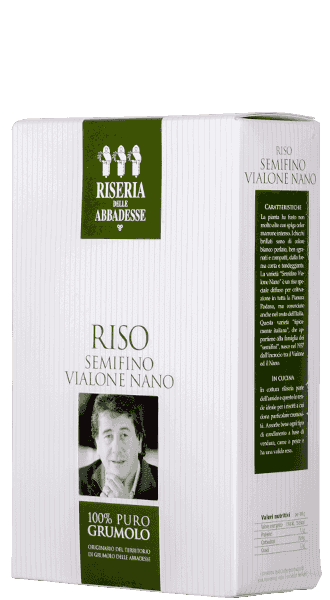 Riso Semifino Vialone Nano Riseria delle Abbadesse - 1 kg