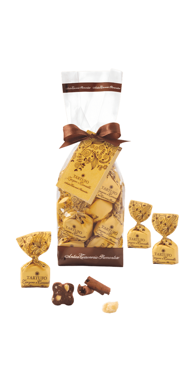 Tartufi Ingwer und Zimt 200g - Antica Torroneria Piemontese - 200 g