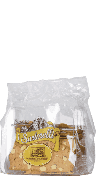 I Sartorelli alle Mandorle Biscotti Le Bontà del Forno Artigianale 170g - 170 g