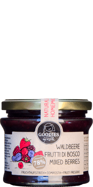 Südtiroler Fruchtaufstrich Waldbeere Goodies by Ruth Bäckerei Moser - 225 g