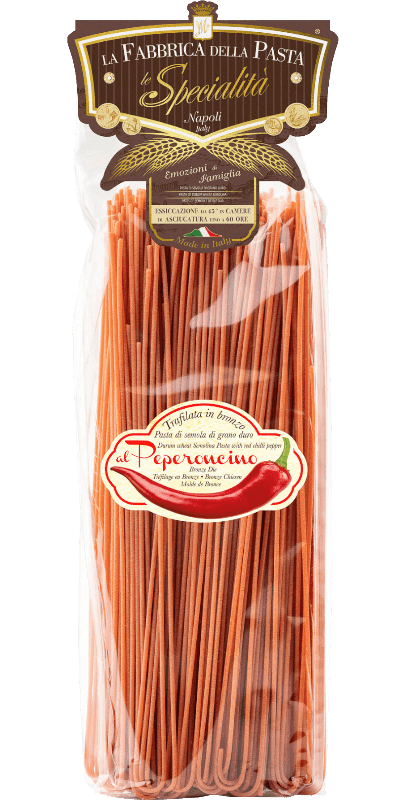 La Fabbrica della Pasta Pasta di Gragnano IGP Spaghetti al Peperoncino 500g - 500 g