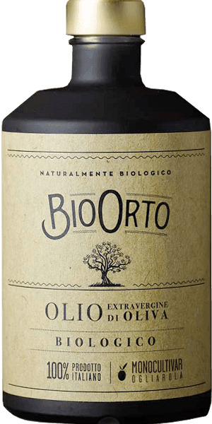 OrtoOlio Extra Vergine di Oliva Ogliarola Monocultivar 250ml - 0,5 L