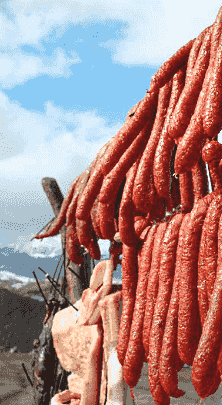 Südtiroler Hirschwurzen Metzgerei Rinner - 3 Stück ca. 180g - vak. - 180 g