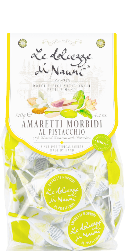 Amaretti Morbidi al Pistacchio 120g - Le Dolcezze di Nanni - 120 g / Ohne Jahrgang