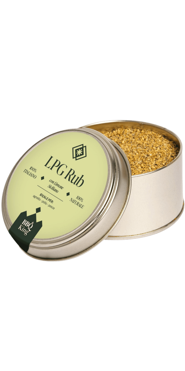 LPG Rub (Lemon Pepper Garlic) 70g - BBQ King - 70 g / Ohne Jahrgang