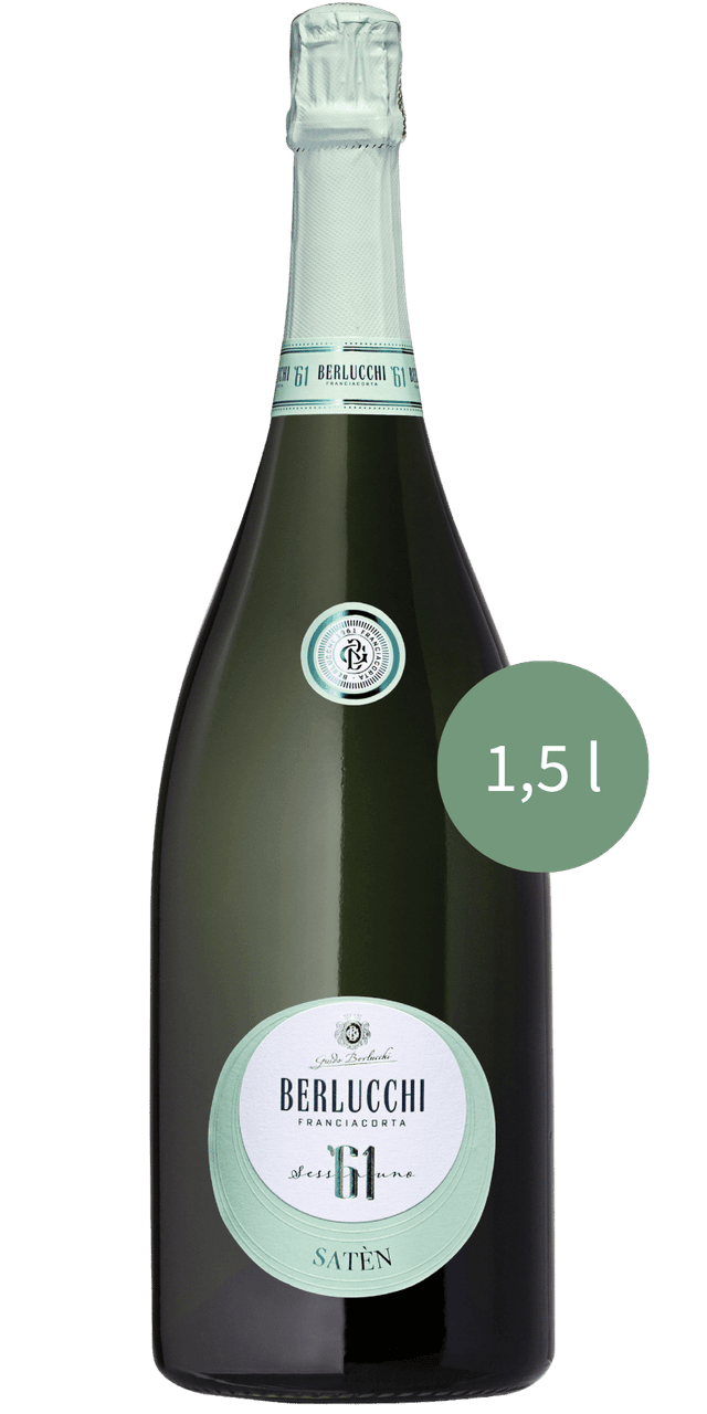 Berlucchi Franciacorta '61' Satèn Brut - 0.75 L / Jahrgang nicht bestätigt