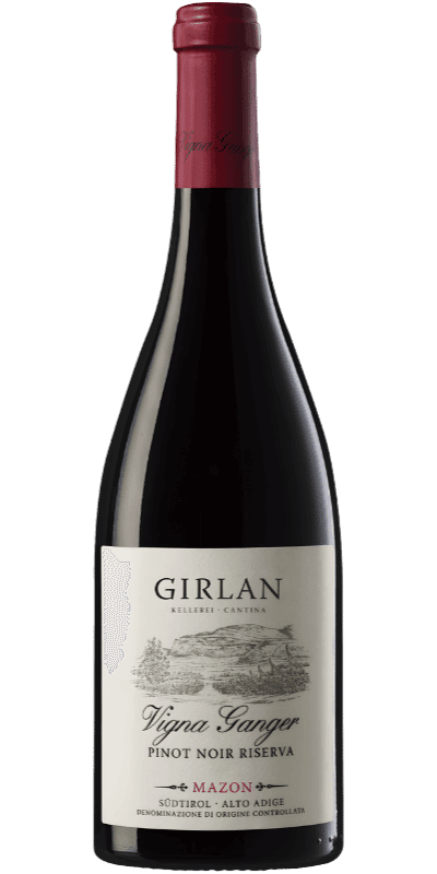 Alto Adige Pinot Nero DOC Riserva Vigna Ganger Cantina Girlan - 0,75 L / 2021