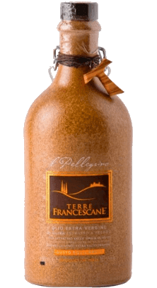 'Il Pellegrino' Olio Extra Vergine di Oliva Keramikflasche - Terre Francescane - 0,5 L