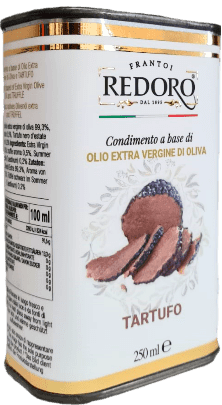Frantoi Redoro Condimento a base di Olio Extra Vergine con Tartufo - mit Trüffel - 0,25 L