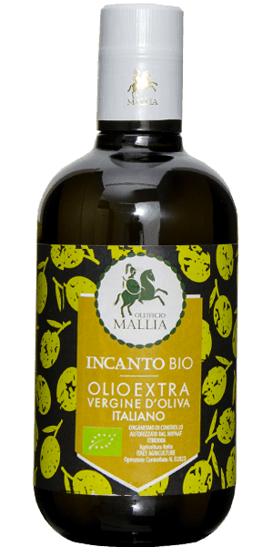 Oleificio Mallia Incanto Olio Extra Vergine di Oliva BIO - 0,5 L