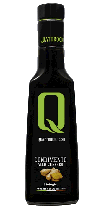 Condimento ai funghi porcini a base di Olio Extra Vergine di Oliva - Quattrociocchi - 0,25 L