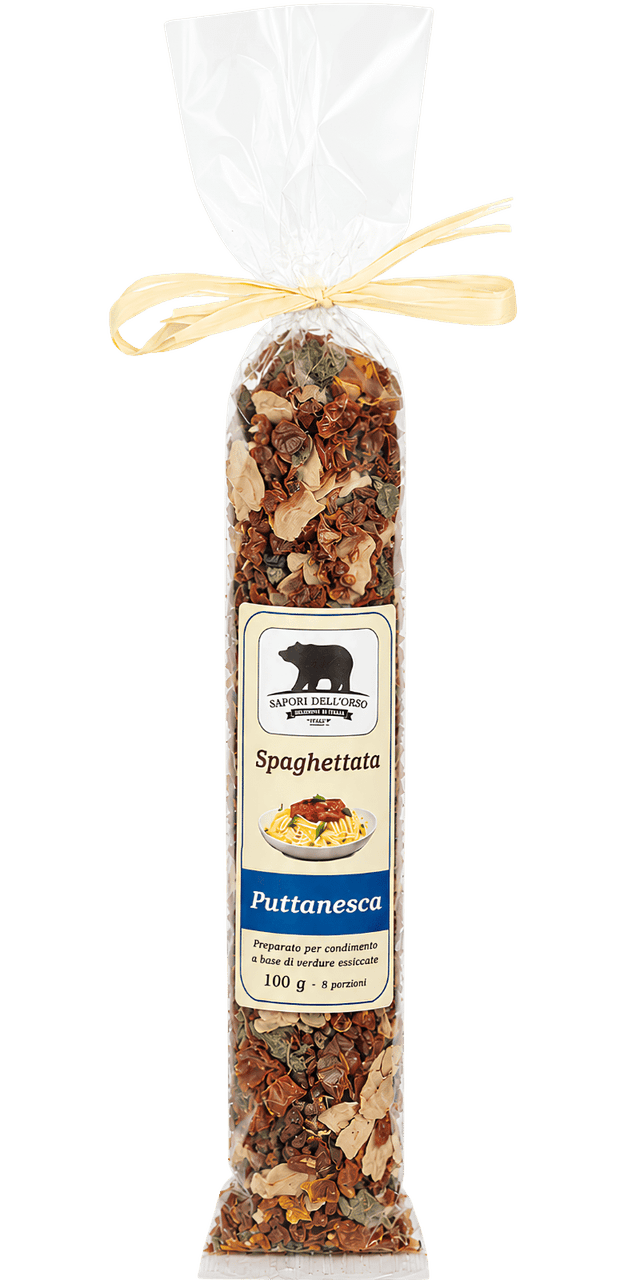La Spaghettata Puttanesca Sapori dell'Orso - 100 g