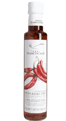 Condimento al Peperoncino a base di Olio Extra Vergine di Oliva - Terre Francescane - 0,25 L