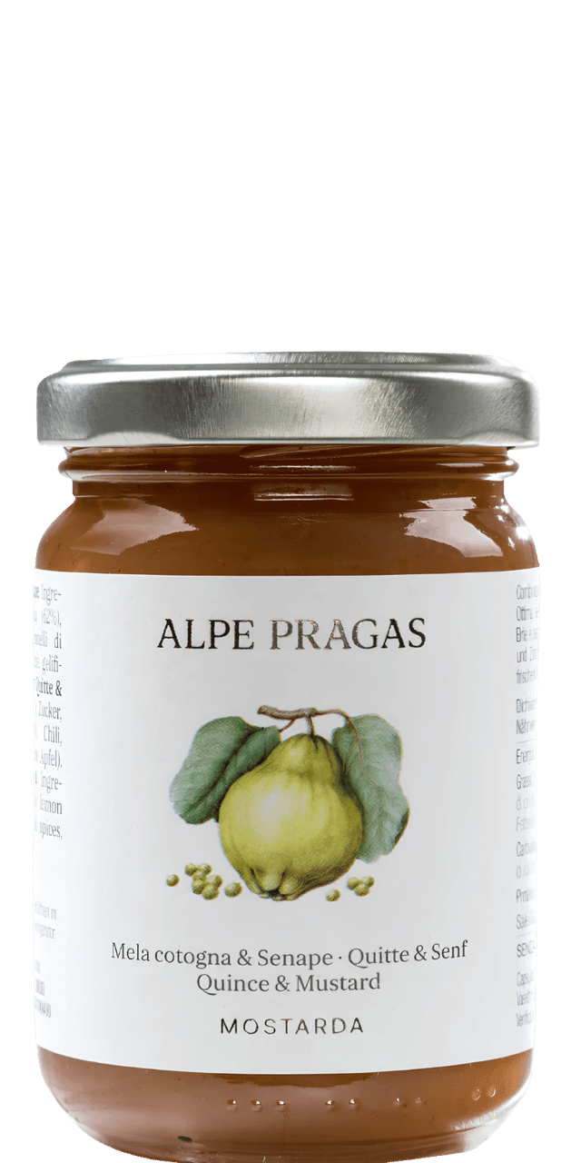 Quitte und Senf Mostarda Alpe Pragas 160g - 160 g