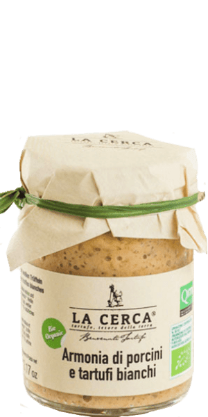 Armonia di Porcini e Tartufi Bianchi La Cerca BIO 90g - 90 g