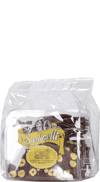 I Sartorelli Cacao e Nocciola Biscotti Le Bontà del Forno Artigianale 170g - 170 g
