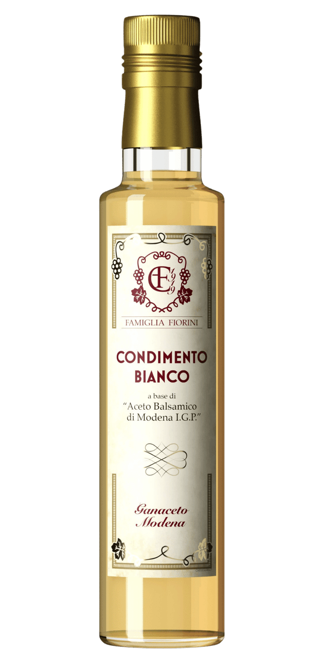 Condimento Bianco a base di Aceto Balsamico di Modena IGP 1 Fiorino Bronzo Famiglia Fiorini - 0,5 L