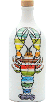 Frantoio Muraglia Olio Extra Vergine di Oliva - Orcio POP ART Aragosta - 0,5 L