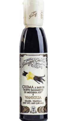 Giuseppe Giusti Crema a base di Aceto Balsamico di Modena IGP alla Vanigila - mit Vanille - 0,15 L