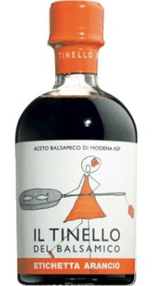 Il Tinello Etichetta Arancio Aceto Balsamico di Modena IGP 250ml - 0,25 L