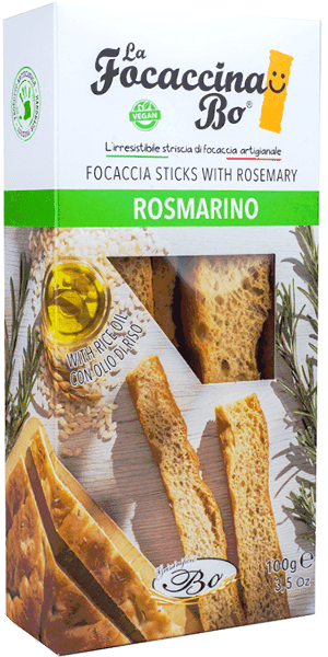 La Focaccina Rosmarino Panificio Grissinificio Bo - 100 g