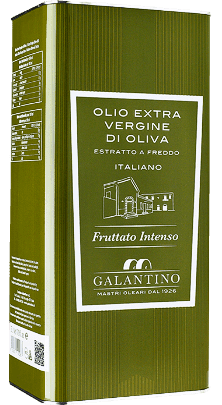 Olio Extra Vergine di Oliva Fruttato Intenso Frantoio Galantino 5 Liter Kanister