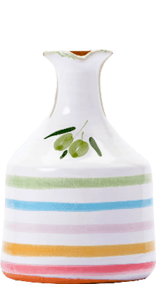 Olio Extra Vergine di Oliva Fruttato Medio Orcio multicolore quadro Lamantea 250ml - 0,25 L
