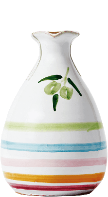 Olio Extra Vergine di Oliva Fruttato Medio Orcio multicolore uovo Lamantea 250ml - 0,25 L