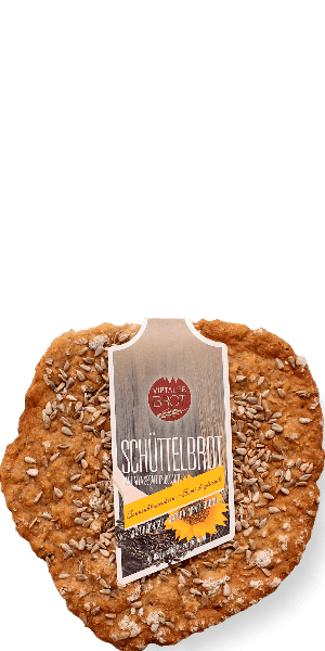 Schüttelbrot mit Sonnenblumenkernen Viptaler Brot - 280 g