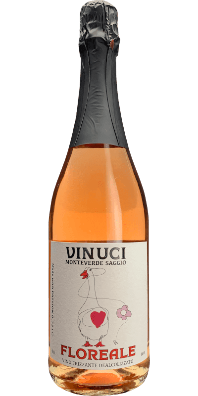 'Floreale' Sparkling Rosè Alcohol Free - Vinuci - 0,75 L